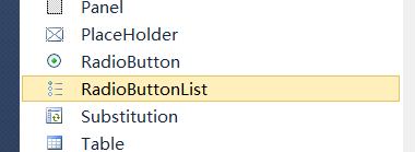 radiobuttonlist radiobuttonlist选中一项 radiobuttonlist radiobuttonlist选中一项
